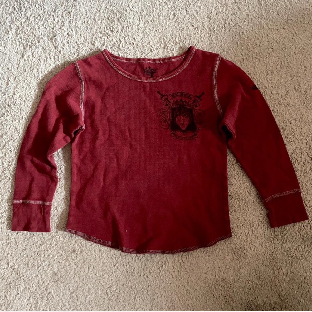 Red Long Sleeve Shirt